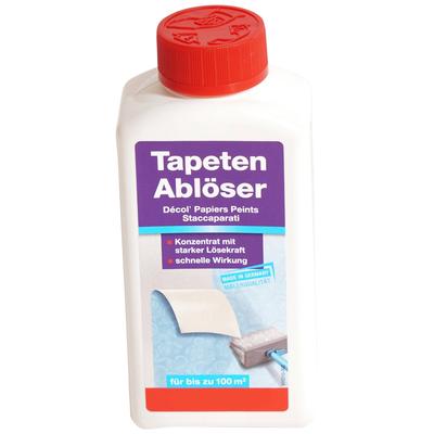 Wandfarbe A.S. CRÉATION "Tapetenablöser", weiß (transparent), 0,25ml, Farben, starke Lösekraft, geruchsneutral, 250 ml