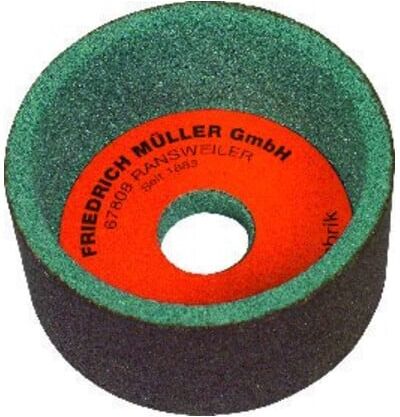 Müller Coupe-meule Carbure de silicium 100x50x20mm K80 ; Fritz Müller Schleifmittel (TOPFSCG10050020K80)