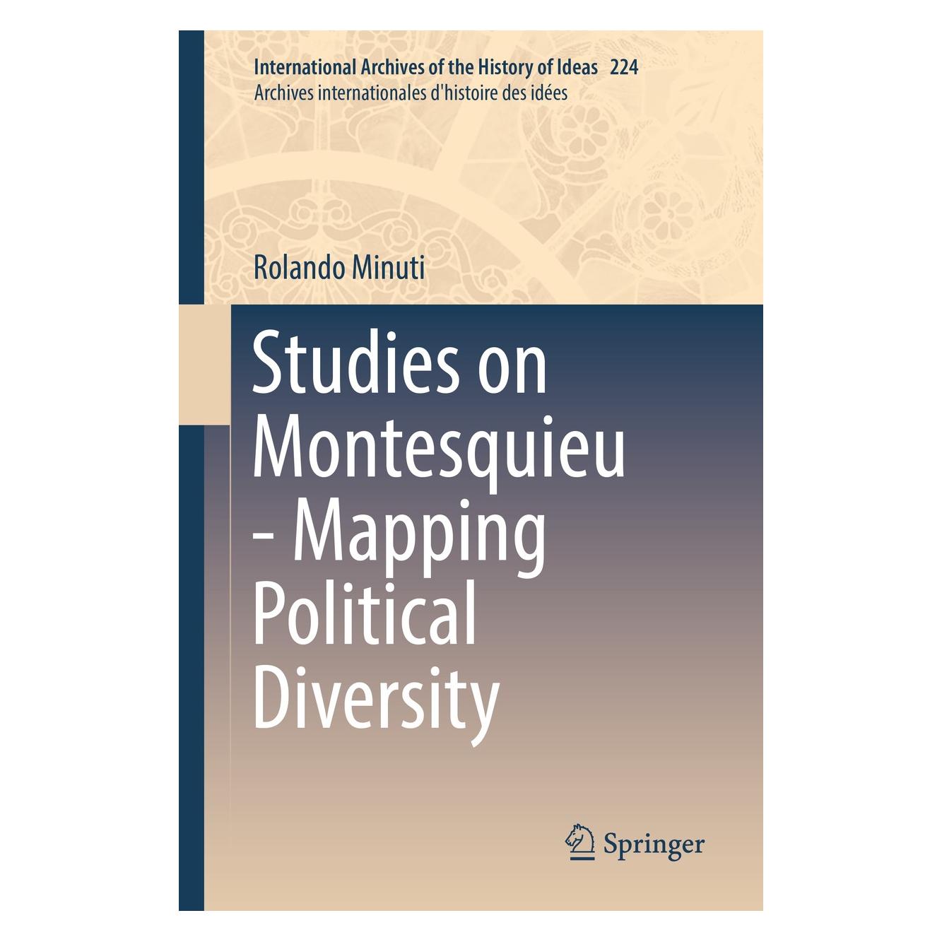 Springer Minuti:Studies on Montesquieu - Mapping (Englisch, Hardcover, Rolando Minuti) (9783319774541)