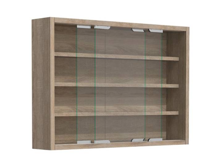 Hängevitrine Agisa M Sonoma Eiche