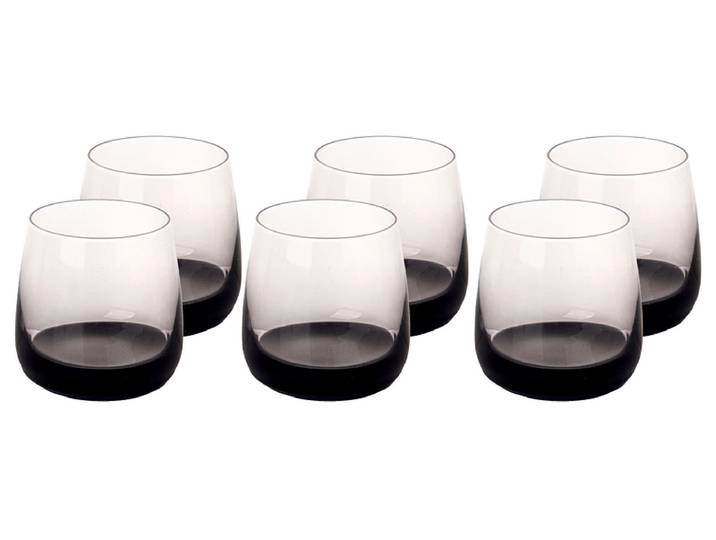 Wasserglas HENNAN 6 -teilig grau 32 cl