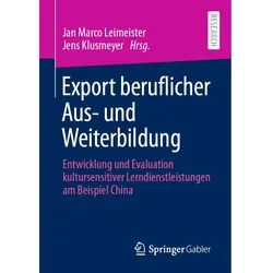 Export beruflicher Aus- und Weiterbildung, Fachbücher von Jens Klusmeyer, Jan Marco Leimeister