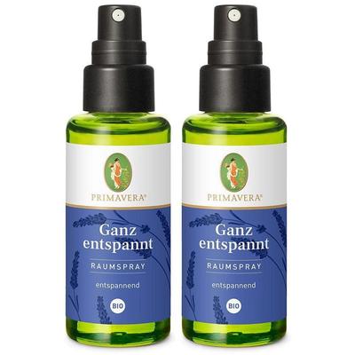 Ganz entspannt Raumspray Bio 2x 2x50 ml Ätherisches Öl