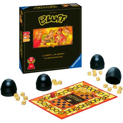 Spiel RAVENSBURGER "Bluff", gelb (bunt), Spiele, Kinder, Made in Europe