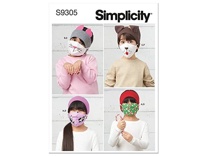 SIMPLICITY SS9305A ONDEFINED Accessoires A (S-M-L), Wit