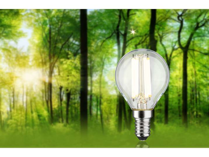 Ampoule LED Goutte 78mm Ø 4cm Transparent