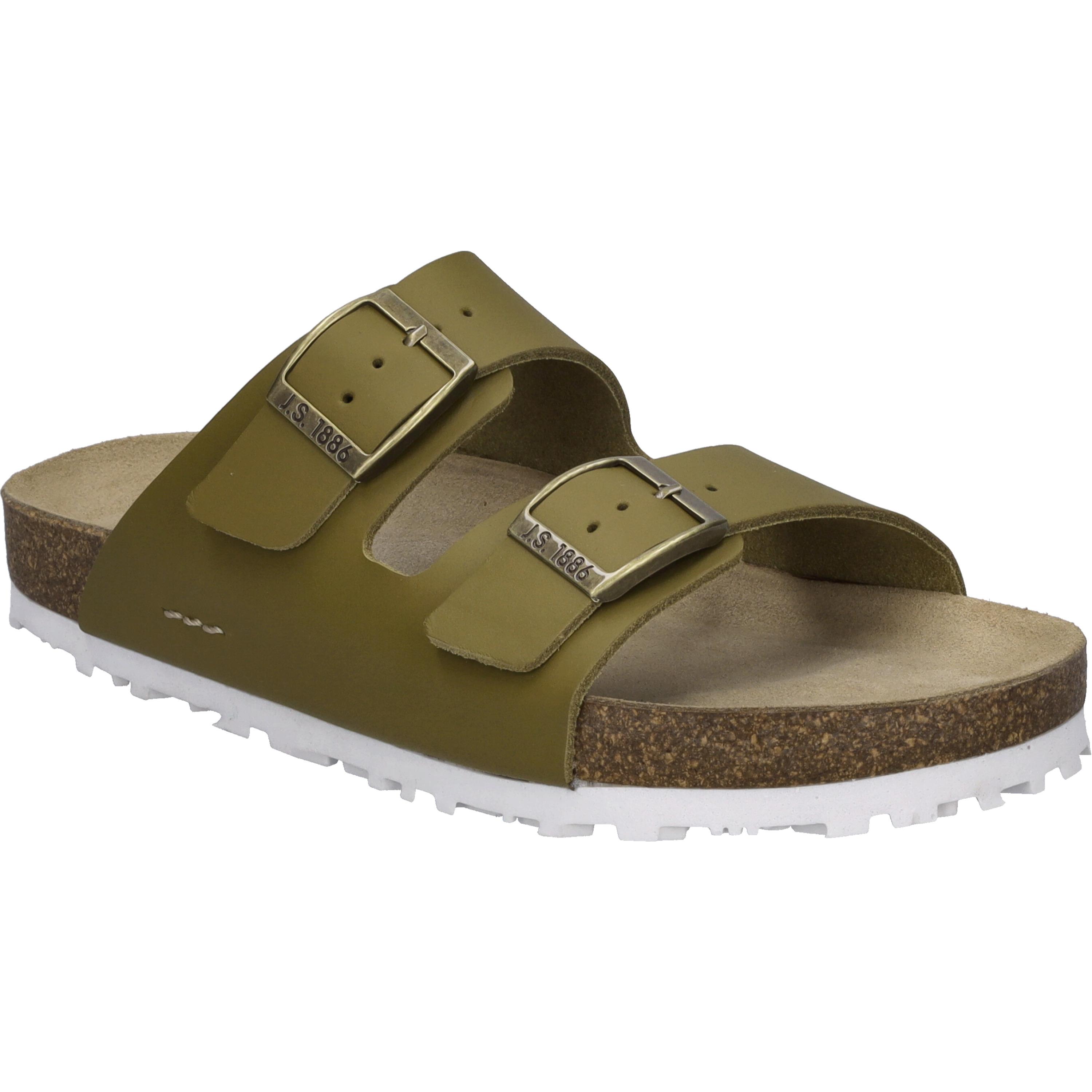 Josef Seibel Damen Sandale Hermine 01, oliv-kombi - Grün