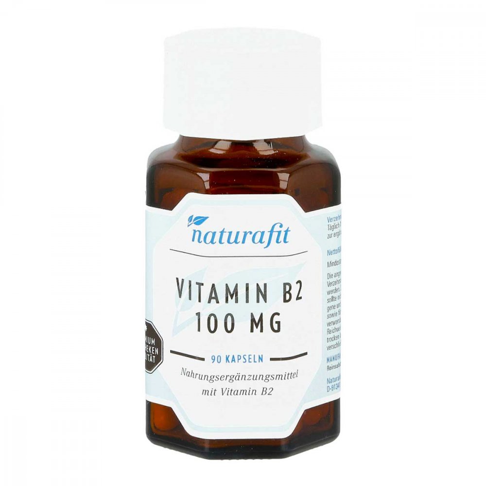NaturaFit GmbH Naturafit Vitamin B2 100 mg Kapseln 11639946