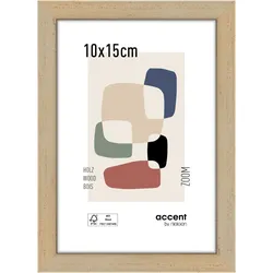 Nielsen Bilderrahmen Zoom Holz Gold / 10 x 15
