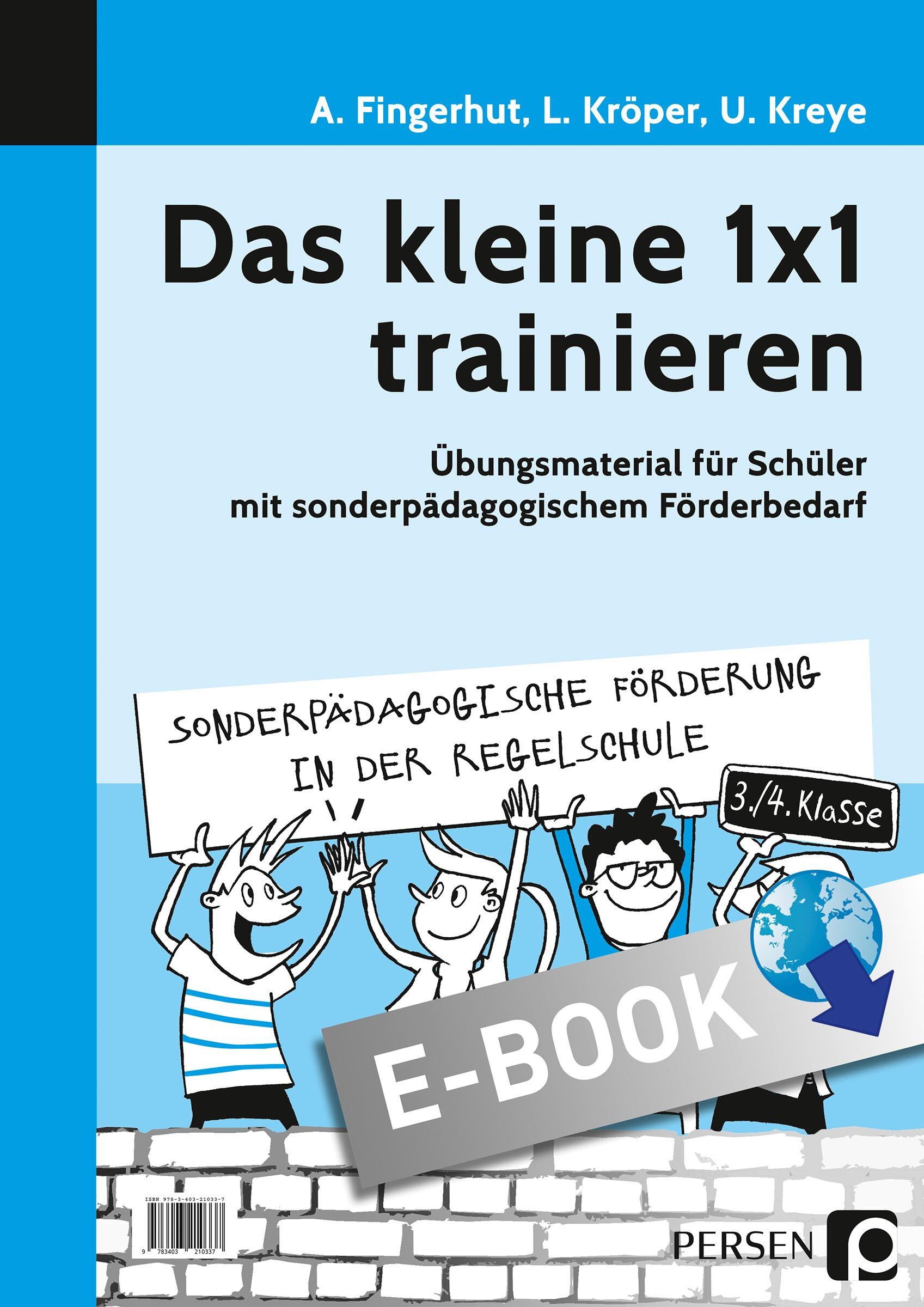 Persen Verlag Das kleine 1x1 trainieren