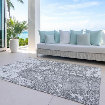 Addison Rugs Machine Washable Indoor/ Outdoor Abstract Pixels Chantille Rug
