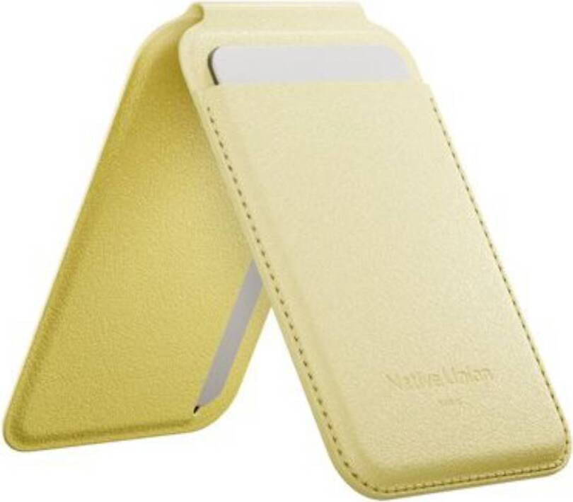 Native Union Magnetische MagSafe Wallet Kaarthouder - Geel