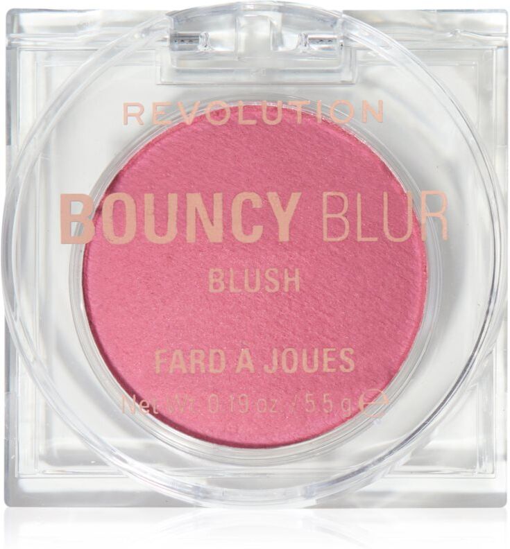 Revolution Bouncy Blur illuminating blusher shade Blurry Rose 5.5 g