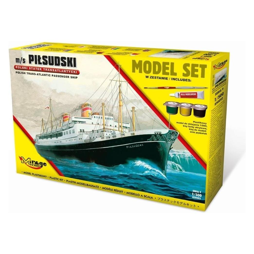 Mirage Hobby m/s PILSUDSKI(Trans-Atlantic Passenger S Ship)(Model Set) (850092)