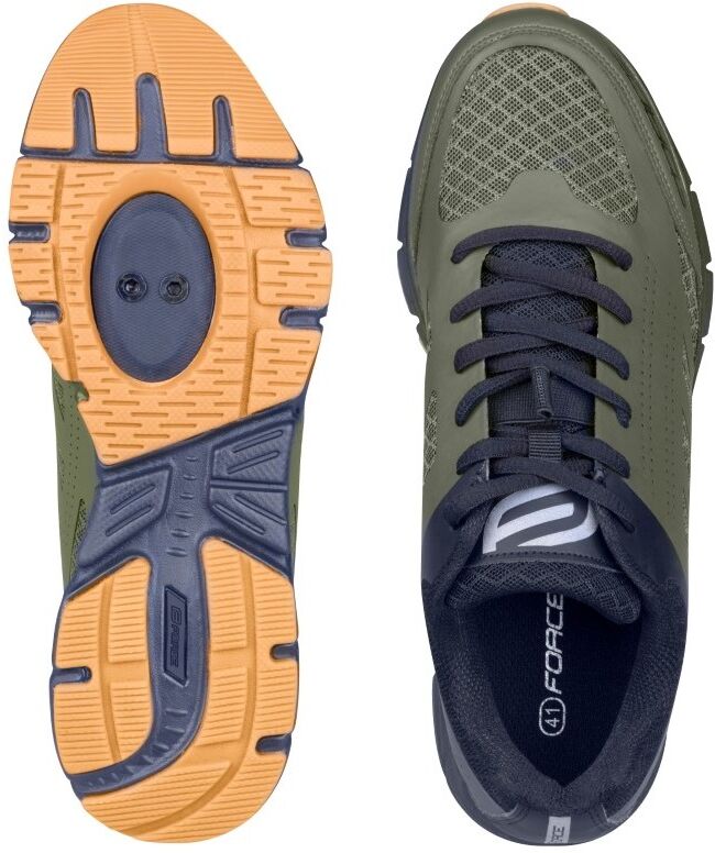 Force Scarpe per MTB gravel EBIKE  GO army