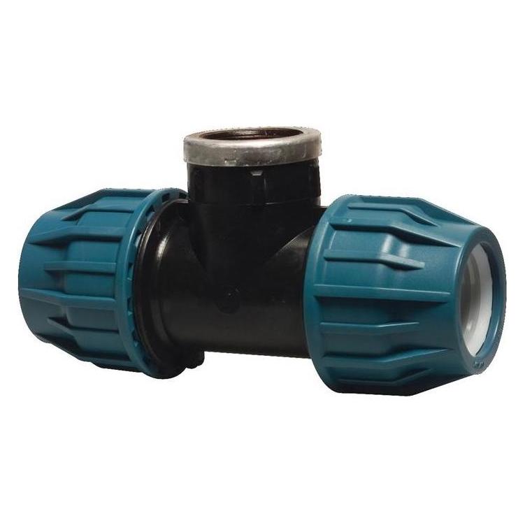 Bevo T-Stück Jason 32 mm 16 bar Klemm x Klemm (25 Stk.) (0706832)