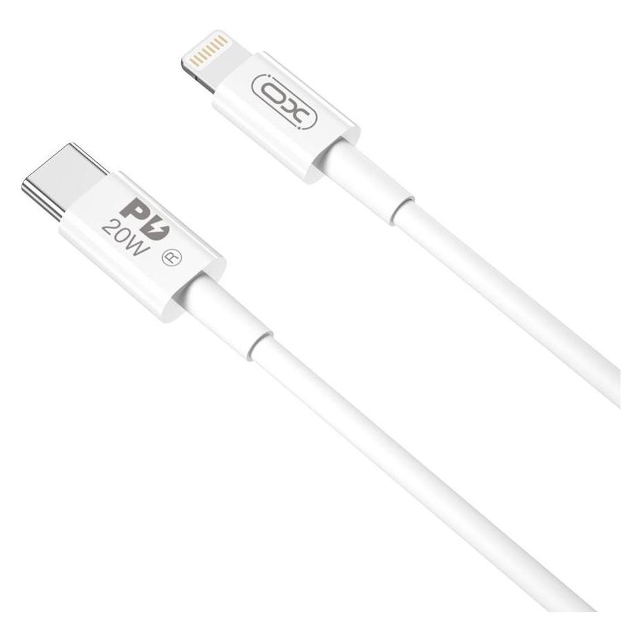 xO Kabel NB-Q189A PD USB-C - Lightning 1,0m 20W weiss (1 m, USB 3.2 Gen 1, 20 W) (NB-Q189A)
