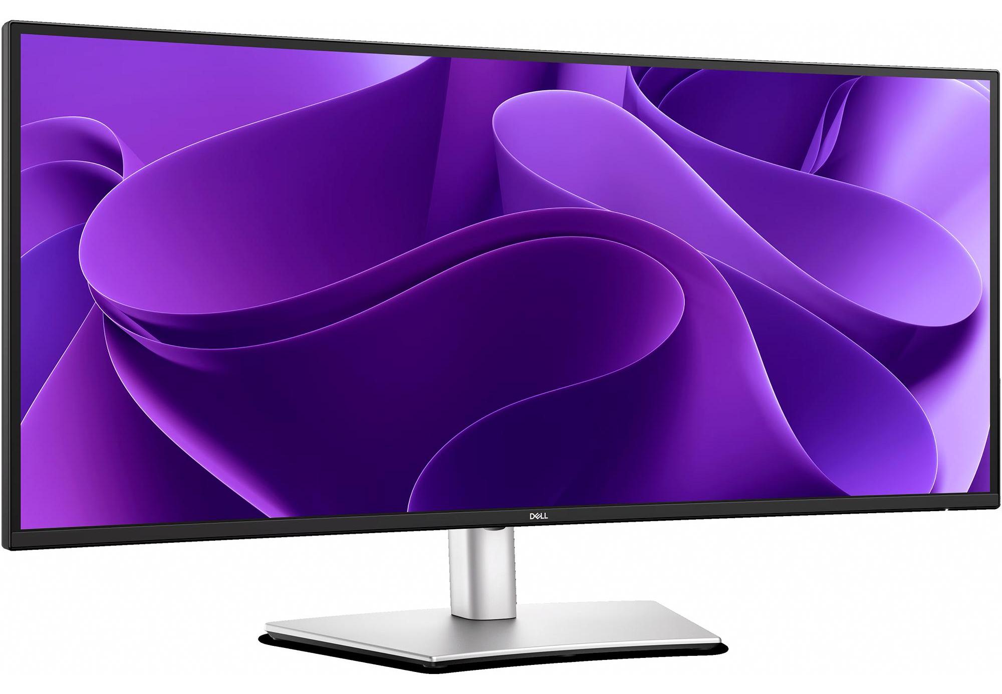 DELL Pro Plus P3425WE, 86,6 cm (34.1"), 3440 x 1440 Pixel, Wide Quad HD, LCD, 8 ms, Schwarz, Grau