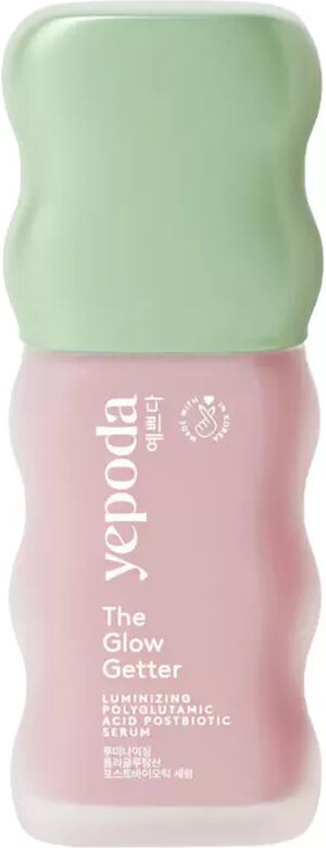 Yepoda - The Glow Getter - Highlighter-Serum mit Polyglutaminsäure für strahlende Haut, 10 g, Pink Horizon