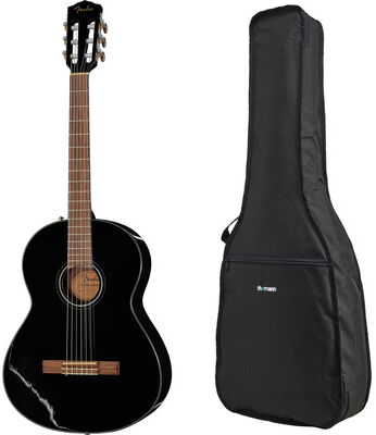 Fender CN-60S Black IL w/Bag Noir