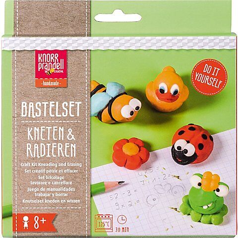 Bastel-Set Kneten & Radieren "Summertime", 5 Radiergummis
