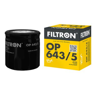FILTRON Ölfilter OP 643/5 Anschraubfilter 79mm GewindemaßM20x1.5 für Mercedes NISSAN RENAULT