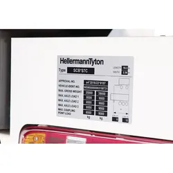 HellermannTyton Typenschild Thermotransfer TAG50.8-25.4T1