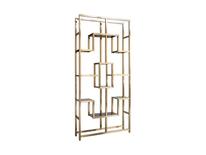 Design Vitrine „Magnus“, verschiedene Grössen Brushed Gold Richmond Interiors