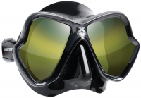 Mares X-Vision Ultra Liquidskin Tauchmaske - Gold verspiegelt