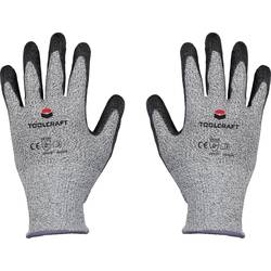 TOOLCRAFT TO-5621613 HPPE-Faser, Polyester, Kunstfaser, Polyurethan Schnittschutzhandschuh Größe (Handschuhe): 11 EN 388 CAT II 1 Paar