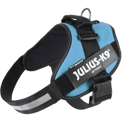 Julius-K9 K9 Idc Powergeschirr Gr 3 Aqua (3, Hund, Hundesport, Spazieren), Halsband + Leine