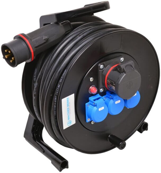 Walther Werke Enrouleur de câble 25m H07RN-F5G2,5 39100502250310 ; walther_werke (0646451)