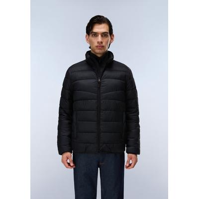 Steppjacke NAPAPIJRI "AERONS S 4 BLACK BEAUTY", Herren, Gr. L, schwarz (schwarz beauty), Obermaterial: 100% Polyamid, Jacken Steppjacke, auch in großen Größen, aus Polyamid