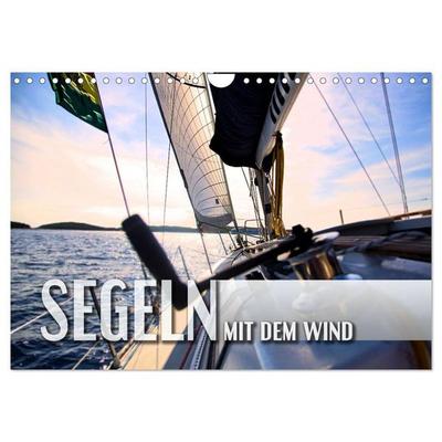 Segeln - mit dem Wind (Wandkalender 2027 DIN A4 quer), CALVENDO Monatskalender