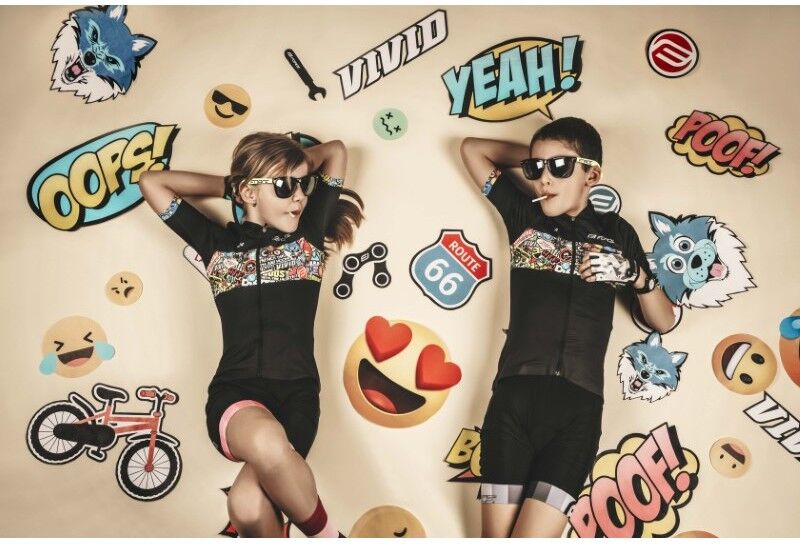 Force Pantaloncini bimbo ciclismo senza bretelle  KID VICTORY