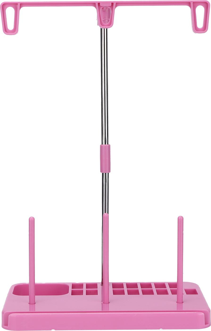 Light Wright Spoelhouder voor naaimachines, geschikt voor 3 spoelen, roze