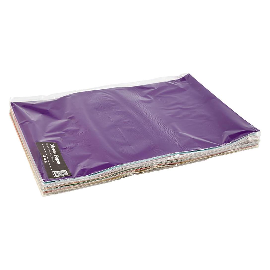 Creativ Company Glazed Paper (80 g/m², 1x) (5707167740927)