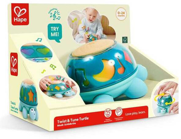 Ma Tortue musicale rotative - Hape