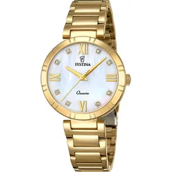 Festina Quarz Damen Mademoiselle F16938/2 - perlmutt,silber - 32.5mm
