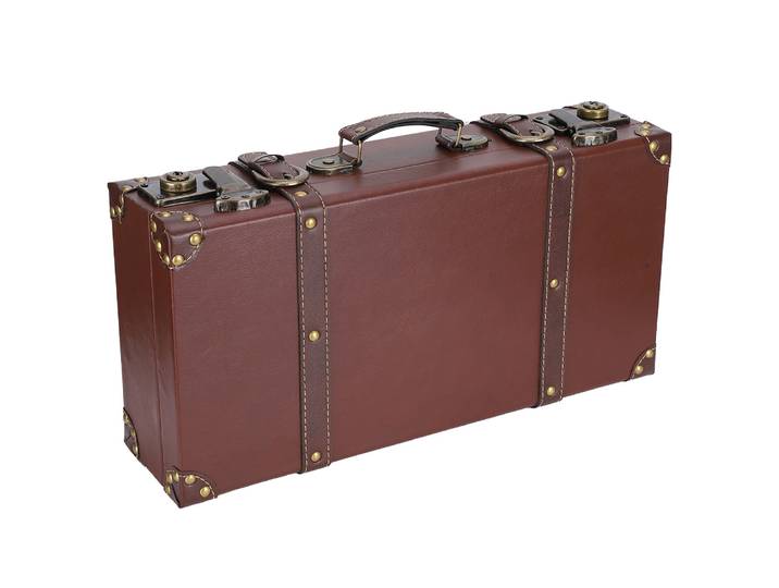 Valise en bois rétro Vintage, boîte de rangement, grande capacité, mallette de rangement décorative pour la maison, fournitures de Collection, accessoires de photographie
