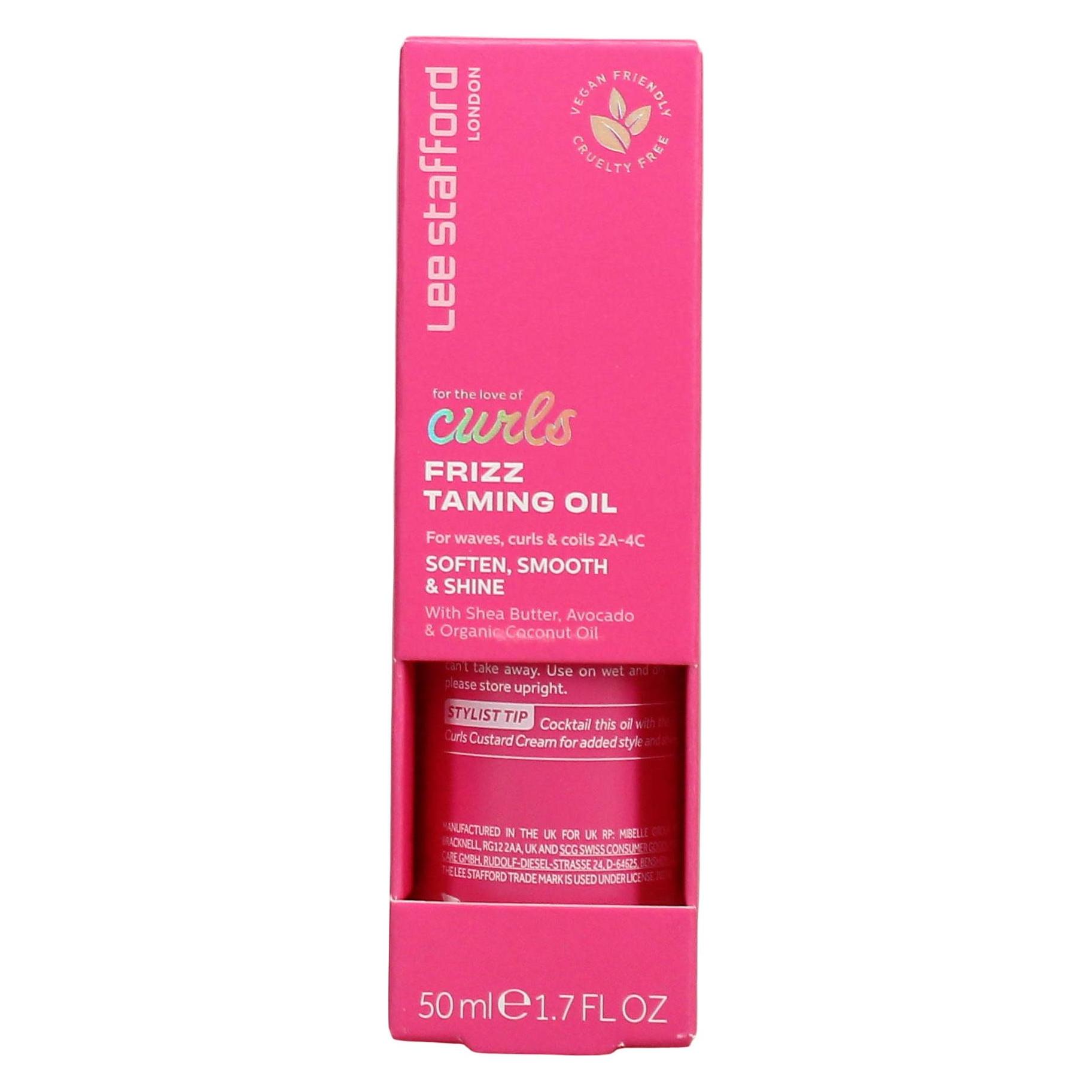 Lee Stafford For The Love Of Curls Frizz Huile Taming 50ml (50 ml) (1017032)