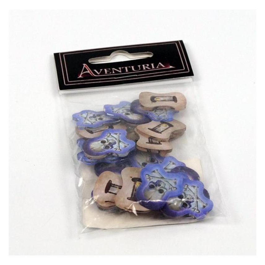 Ulisses Spiele Spielmarken-Set: Thread Pack: Aventuria, 25 Marker (Erweiterung, DE-Ausgabe) (US25577)