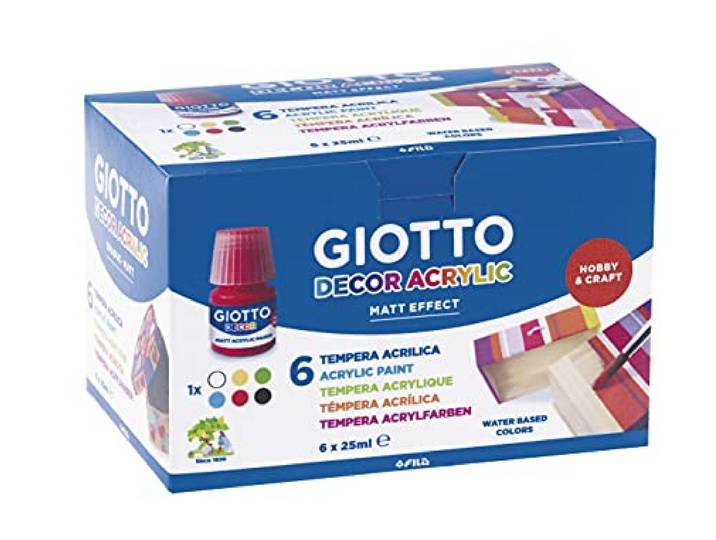 Giotto 5382 00 Decor acrylverf, 10,5 x 7 x 6,8 cm