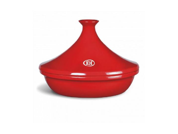 Bräter Emile Henry Tajinetopf 31 , rot, Töpfe, Bräter