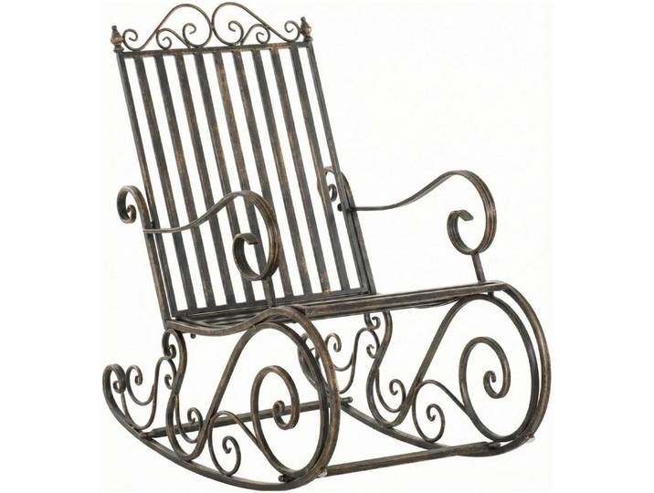 furnicato Schaukelstuhl Smilla 94x56x90 cm Bronze (1 St)