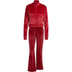 adidas Glam Velvet Trainingsanzug Damen KB8946 - active maroon S