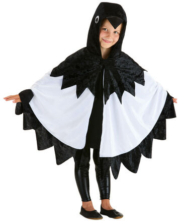 buttinette Kinder-Poncho "Elster"