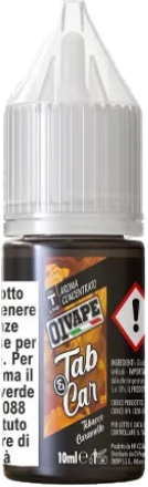 01 Vape Tab & Car Aroma Concentrato 10ml Tabacco Caramello
