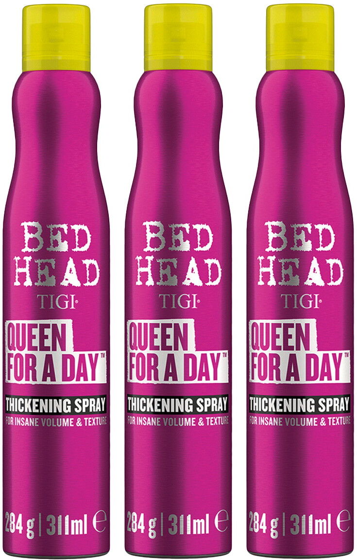 933ml TIGI BED HEAD Queen For A Day Thickening Spray 3 er Set (3 x 311ml)