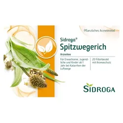 SIDROGA Spitzwegerich Tee Filterbeutel 20X1.4 g
